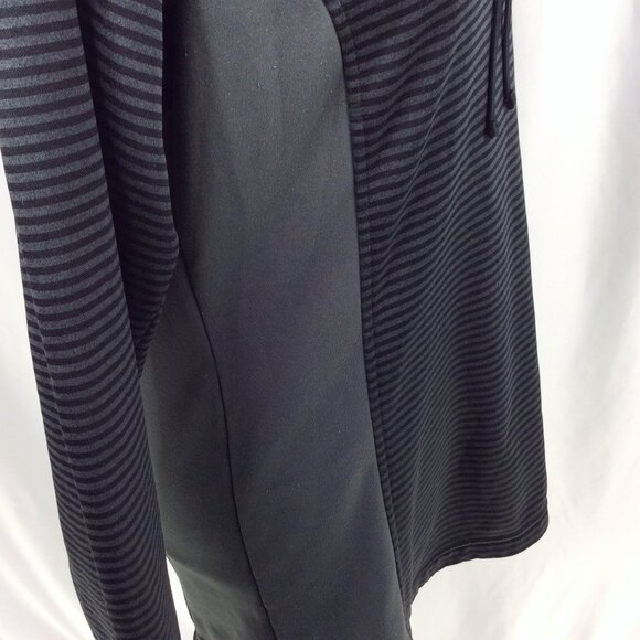 Columbia Cowl Neck Thermal Sweatshirt Womens Size Medium Black Thumbholes Hiking - Picture 8 of 10